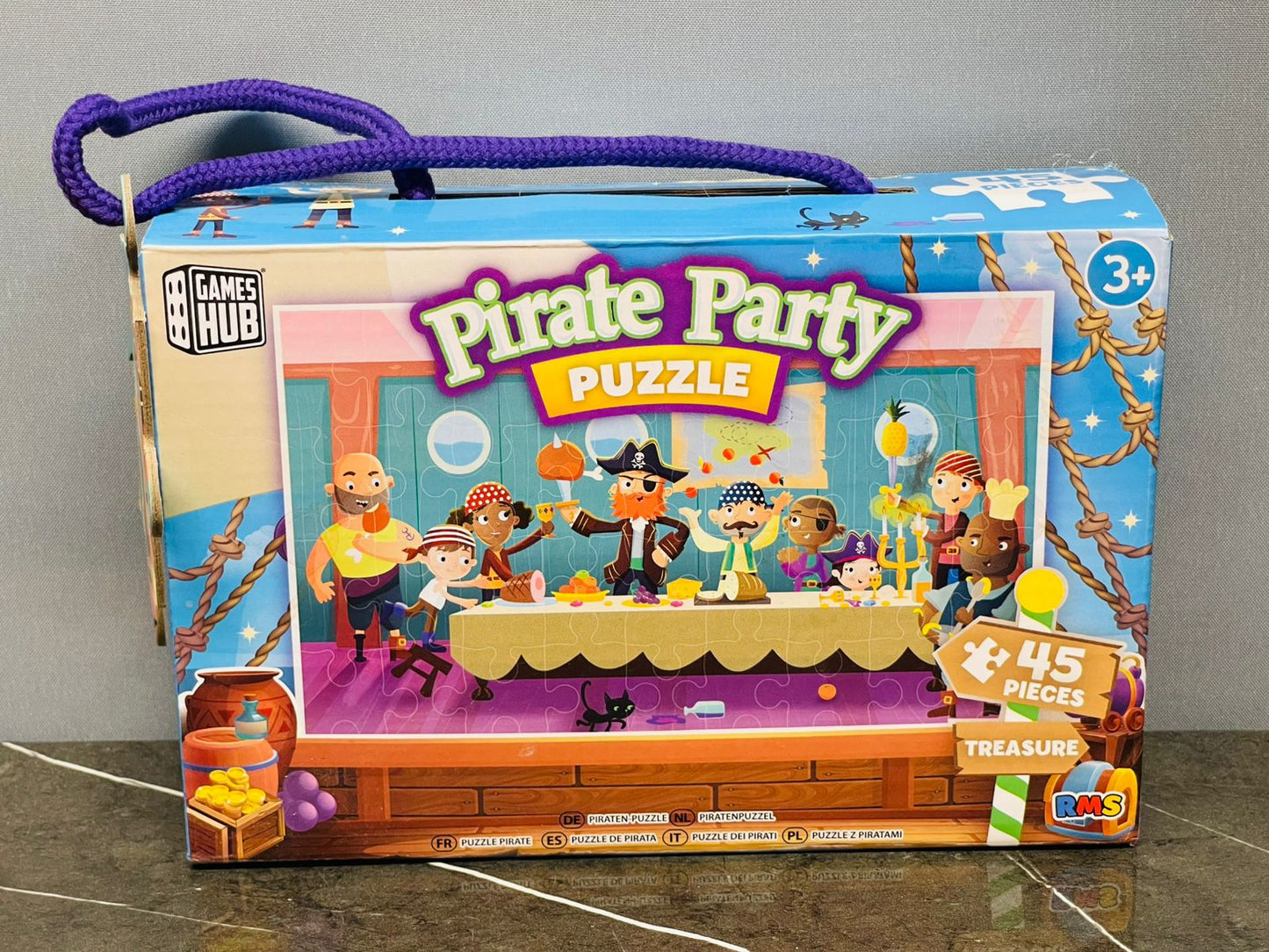 Pirate Party Jigsaw Puzzle 45 Pieces