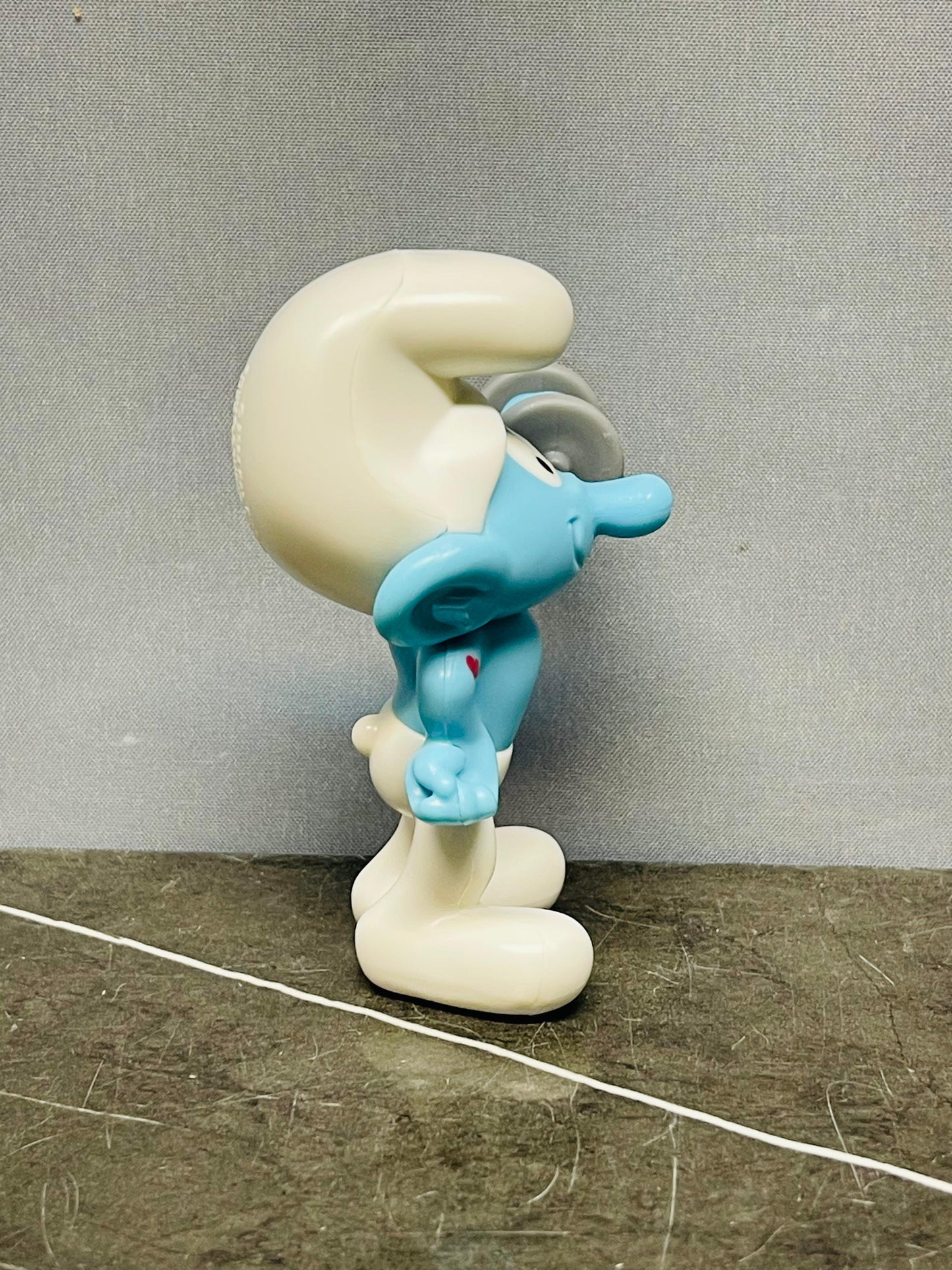 Hefty Smurf Figurine.