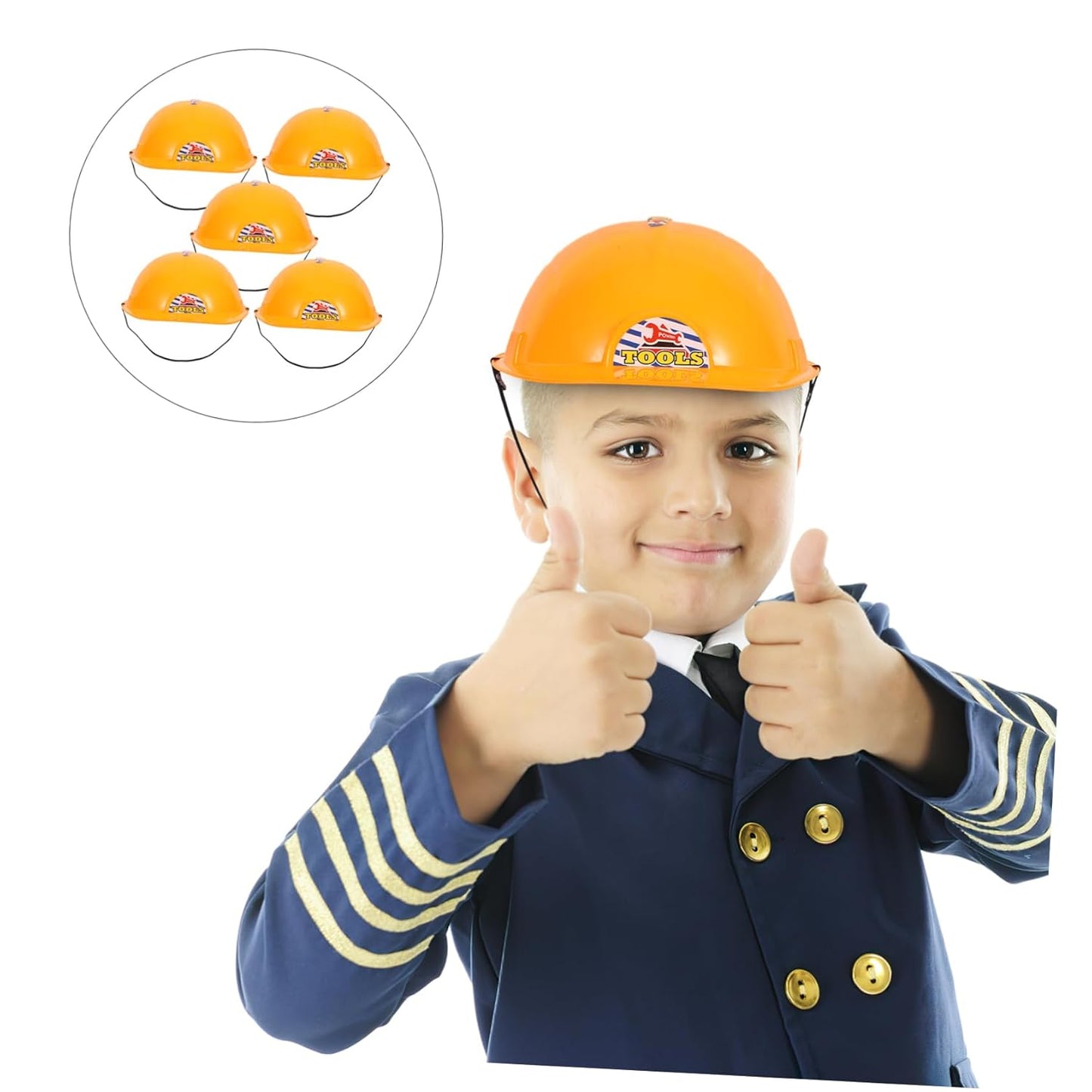 Simulation Helmet Worker Caps For children
