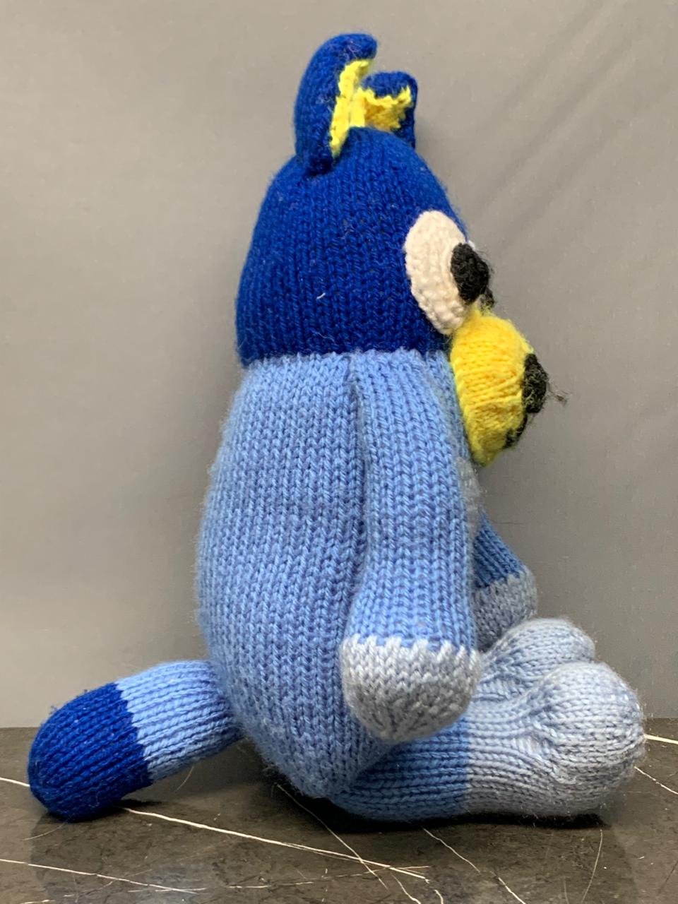 Handmade Bluey Plush.