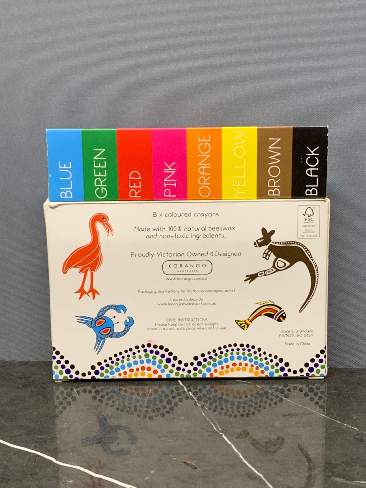 Beeswax Crayons 8 pack (new)