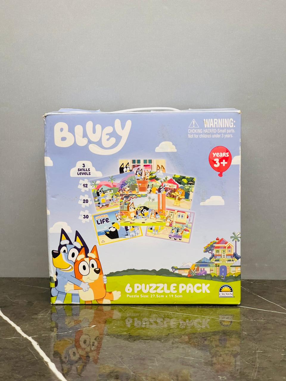 Bluey 6 Puzzle Pack.(new)(Rs 400 advance)