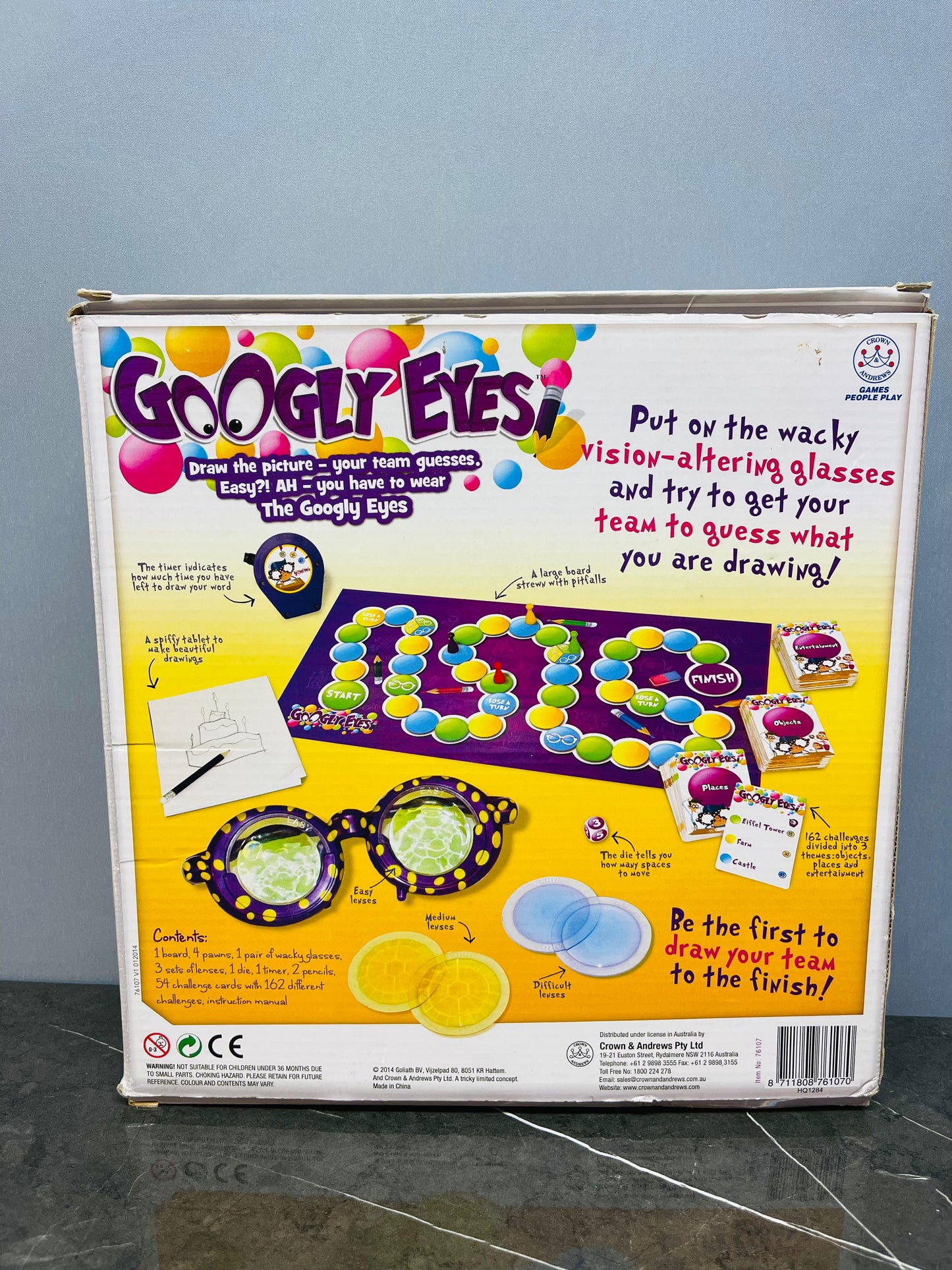 Googly Eyes Board Game