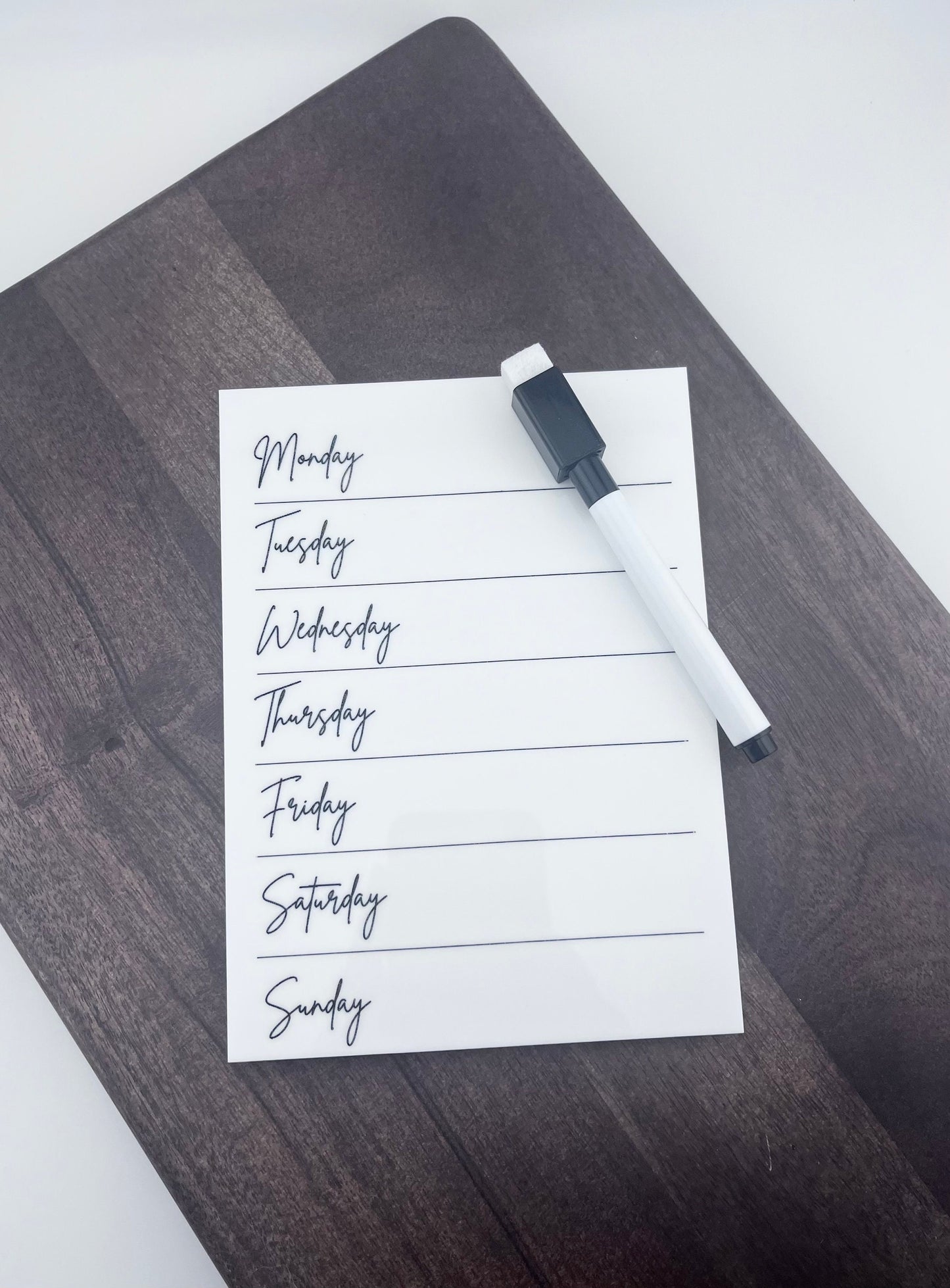 Weekly Planner.