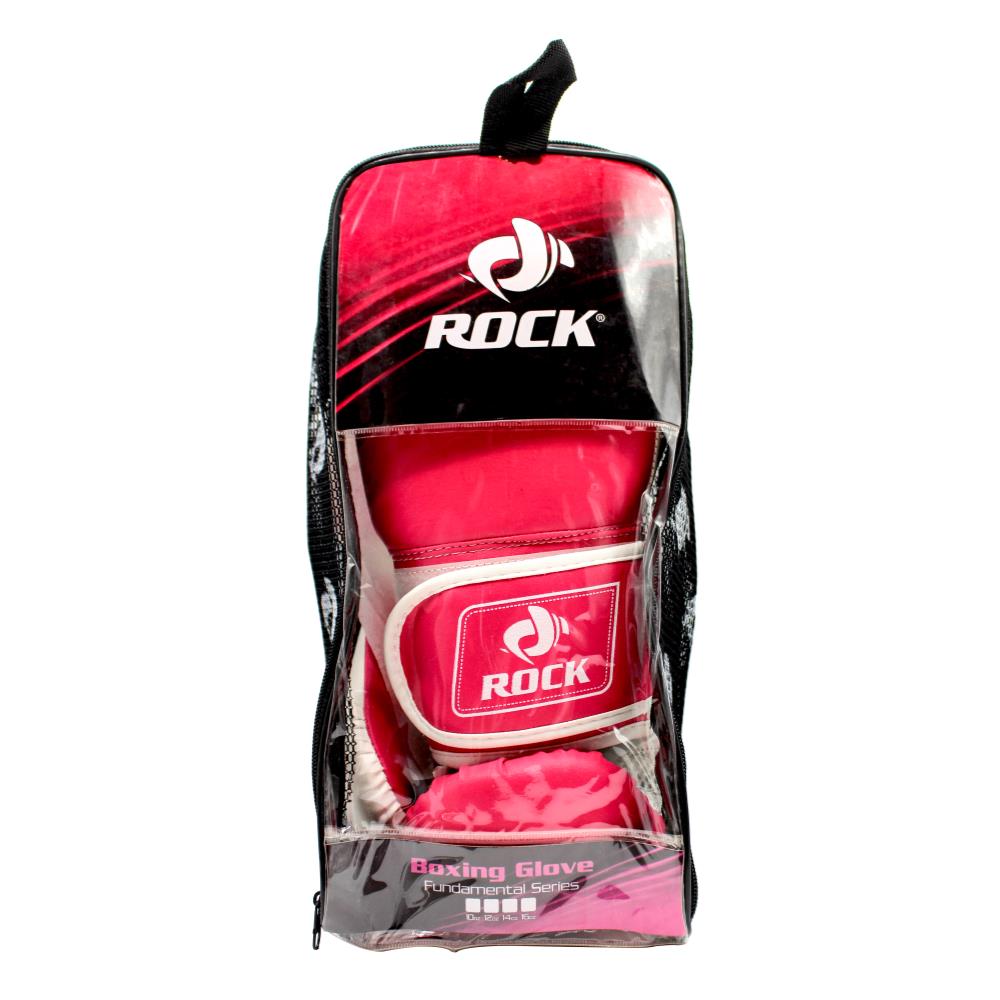 Rock Boxing Glove Fundamental Series Pink.