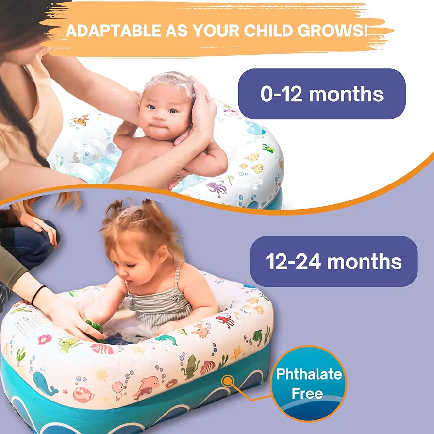 "Mommy's Helper Under the Sea Inflatable Tub". (400 advance)