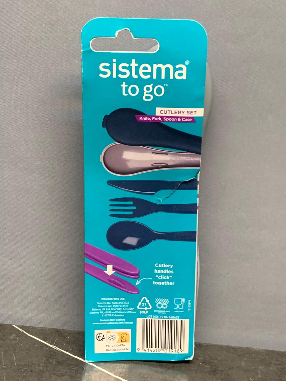 Sistema To Go Cutlery Set.
