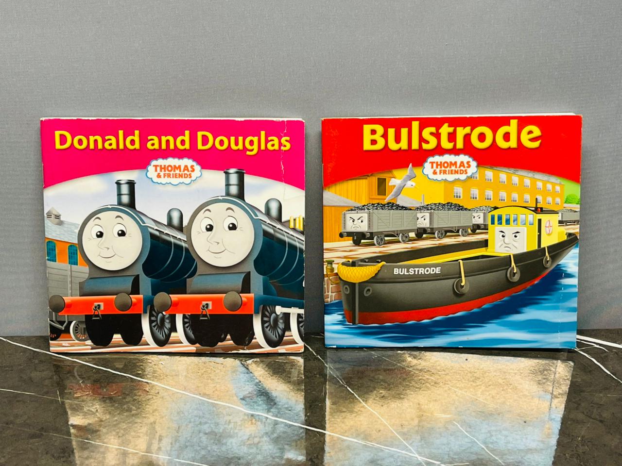 Thomas & Friends" series: "Donald and Douglas" and "Bulstrode" Book.