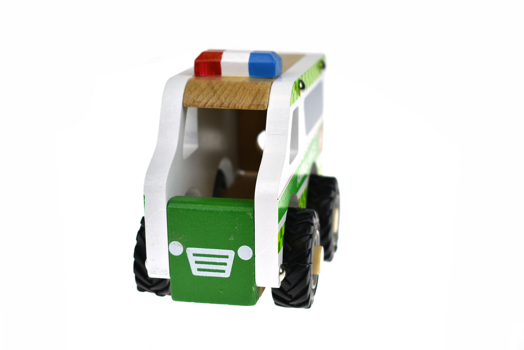 Koala Dreams Wooden Ambulance .
