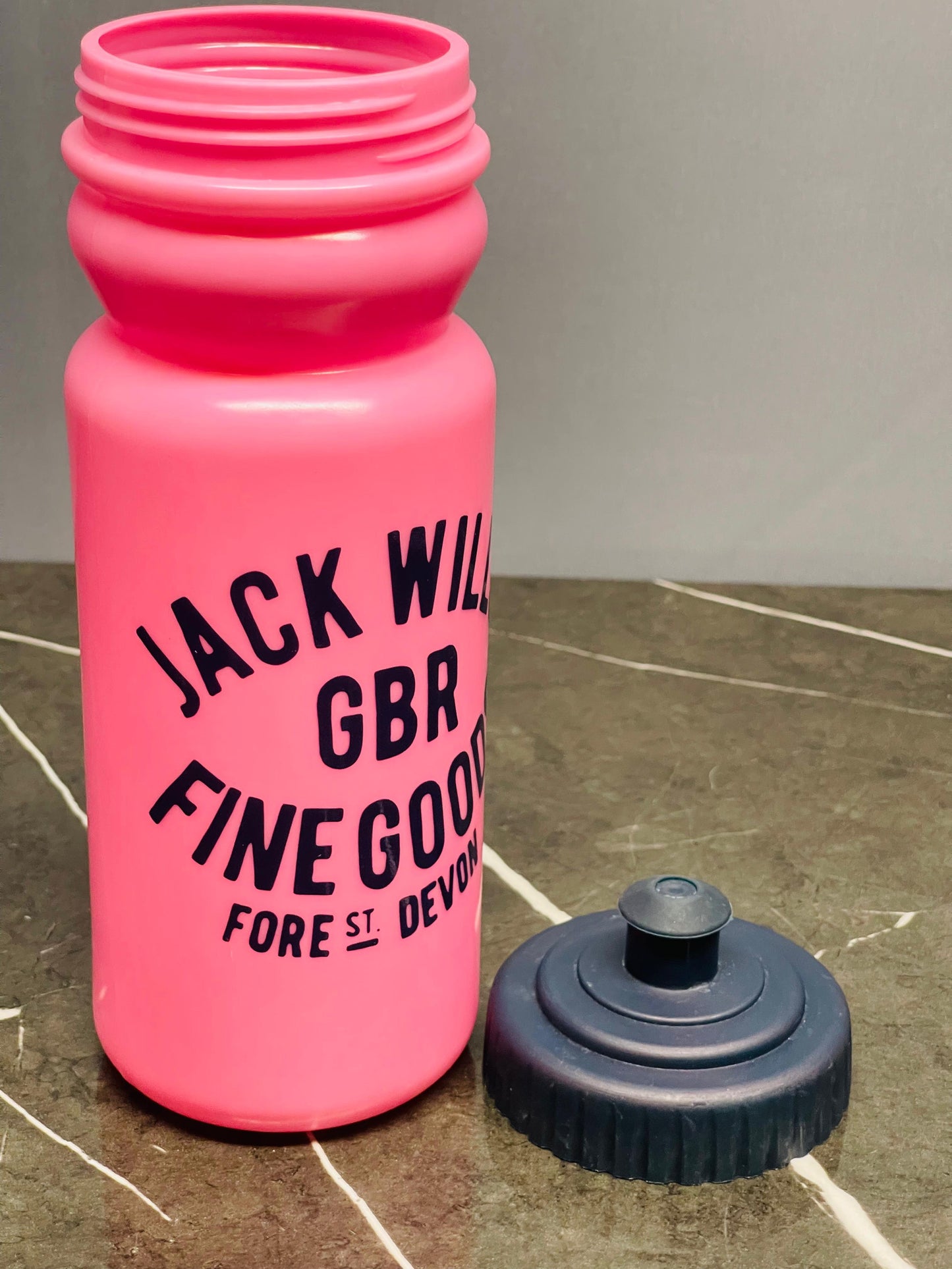 Jack Wills Pink Sports Drinking Bottle.