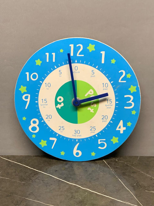 Early Learning Centre Wooden Teaching Clock.