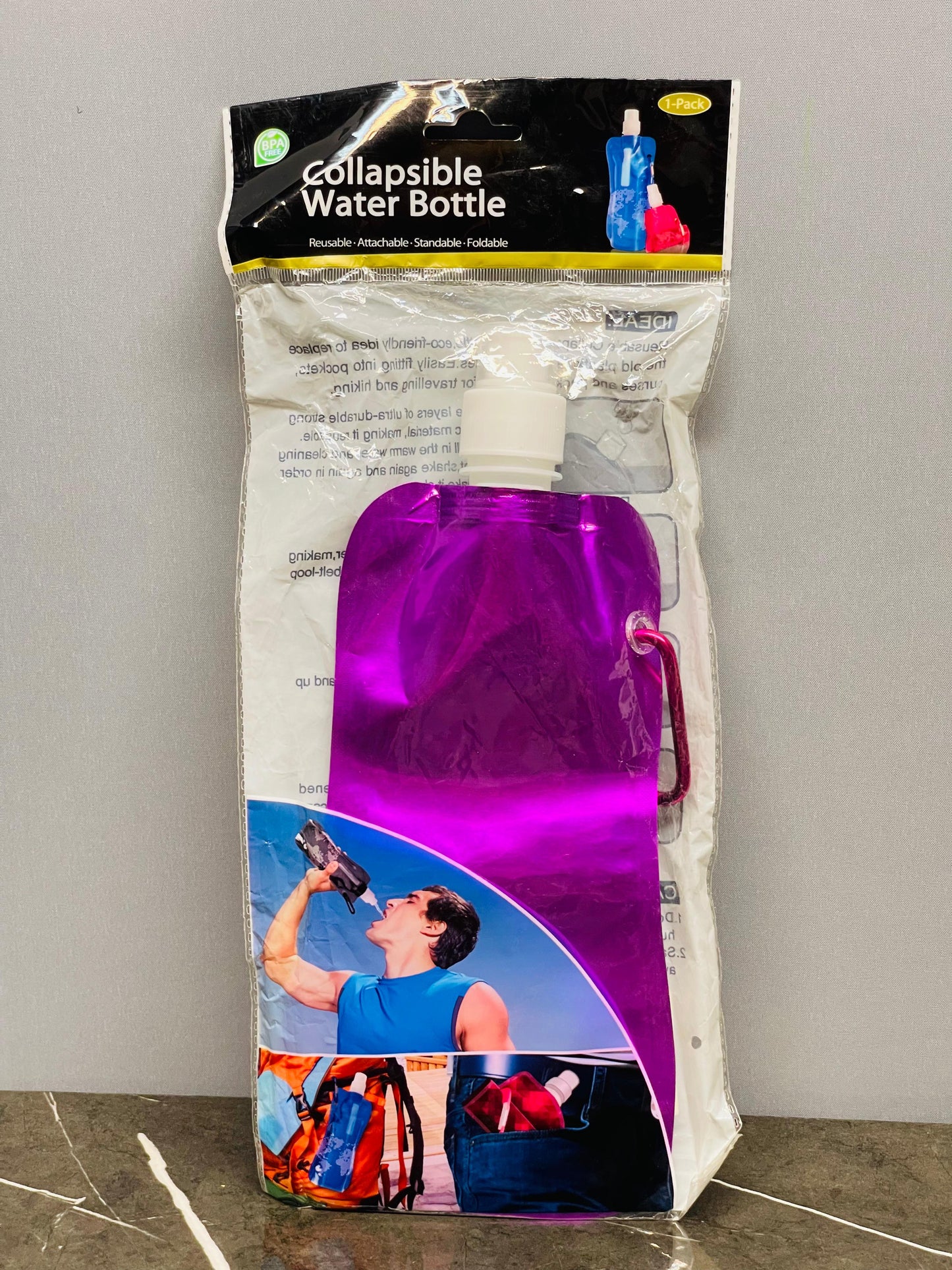 Collapsible Water Bottle.