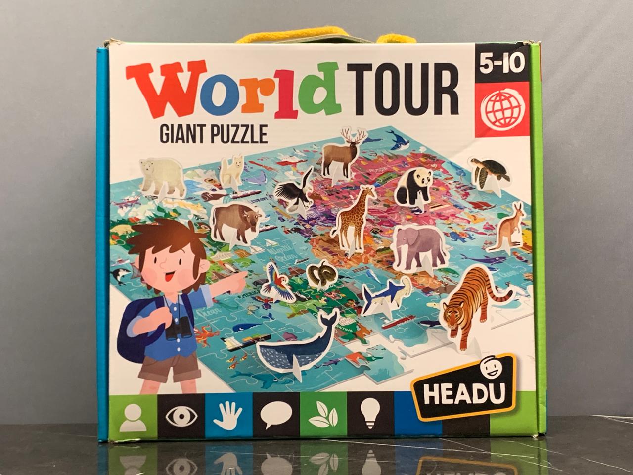Headu World Tour Giant Puzzle.