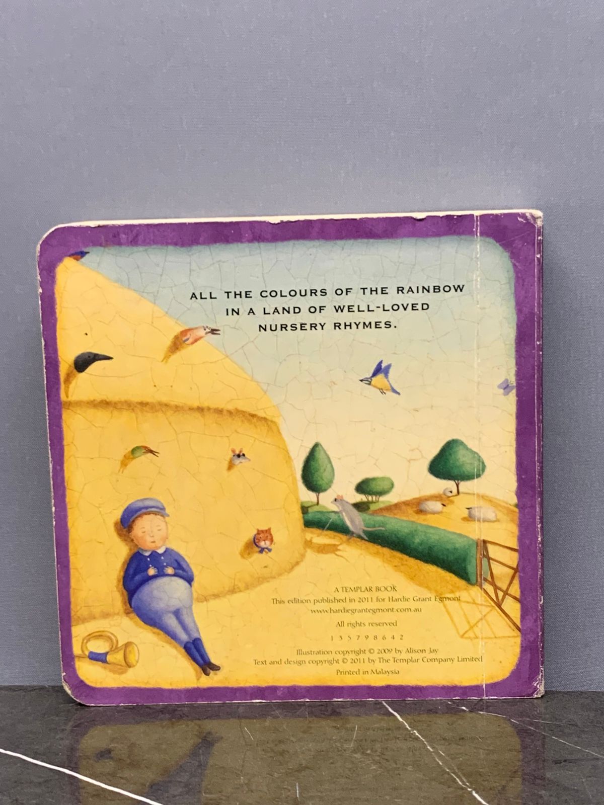 "Colours by Alison Jay" Board Book. (9/10 Condition)