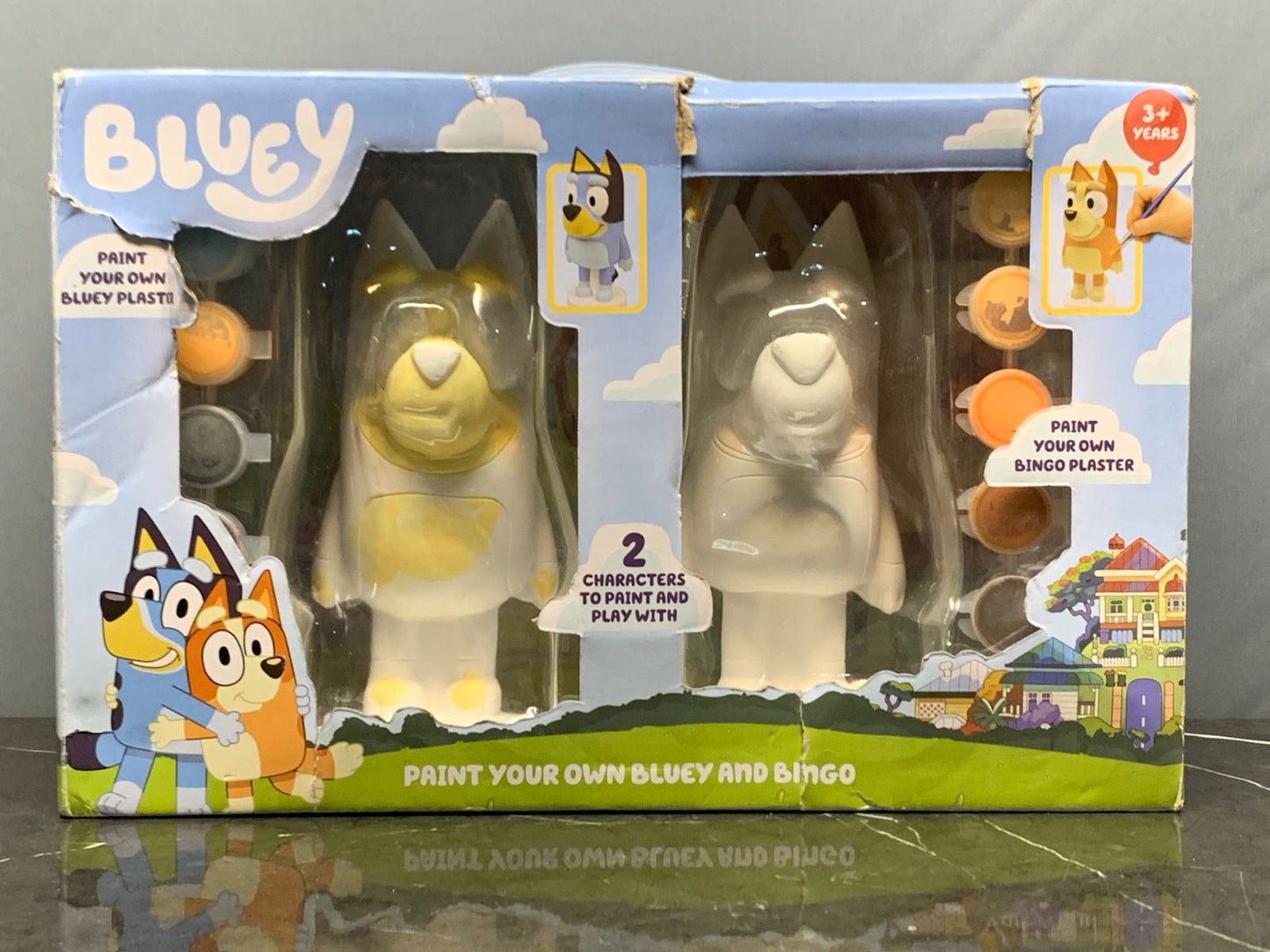Bluey Paint Your Own Bluey & Bingo Activity Set