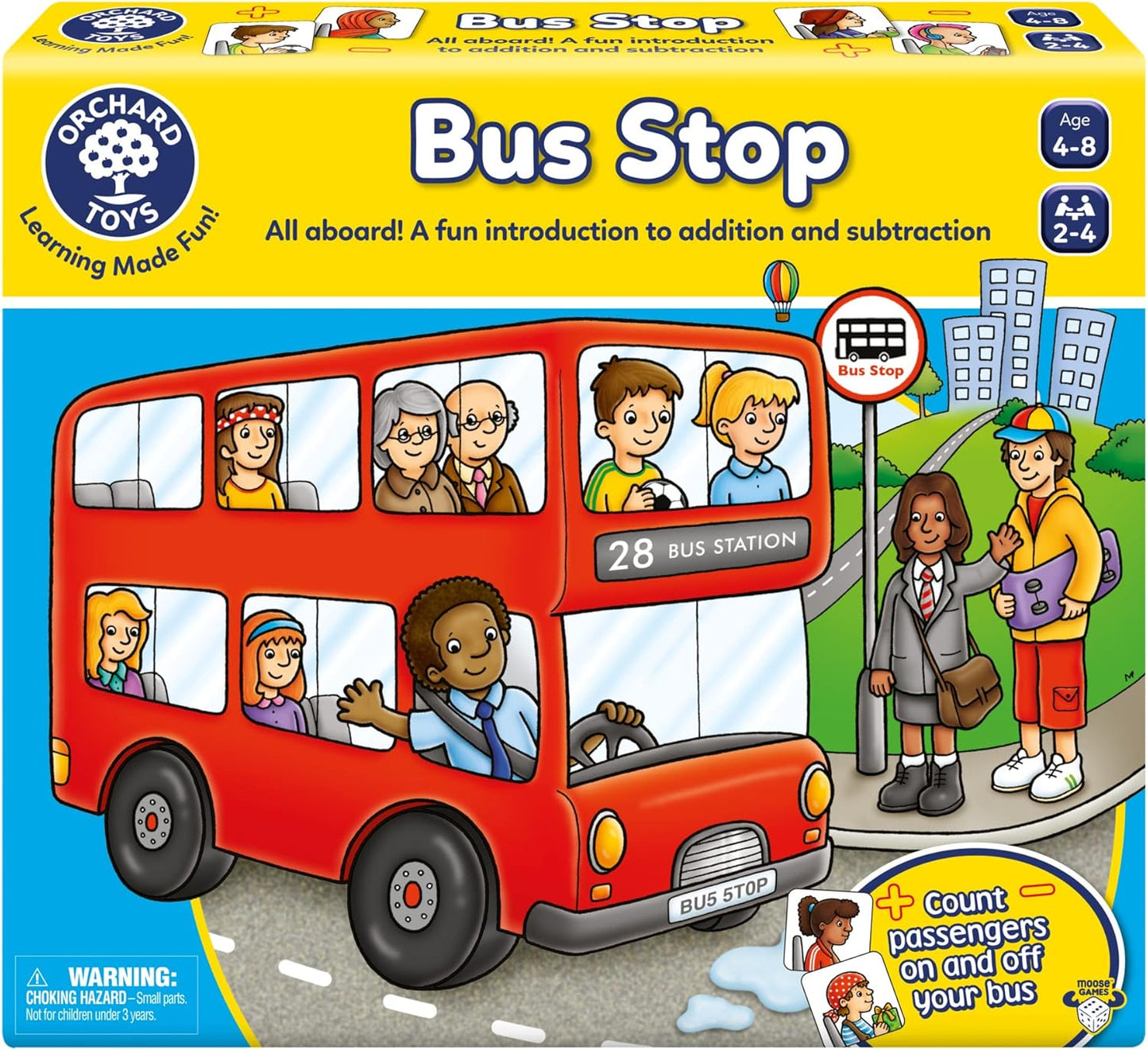 Orchard Toys Moose Games Bus Stop (few pieces missing)