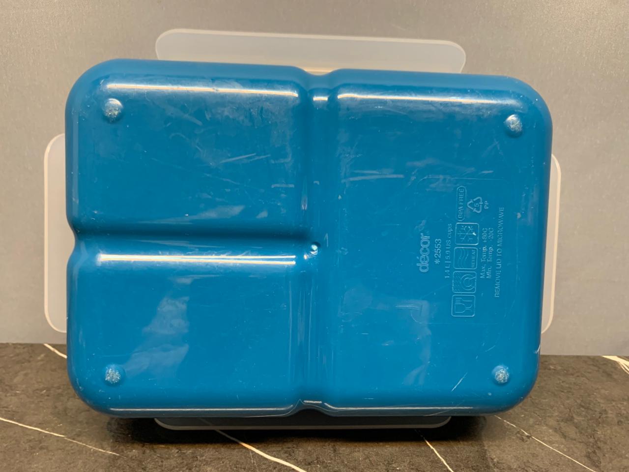 Decor Go Bento Box Triple Split.