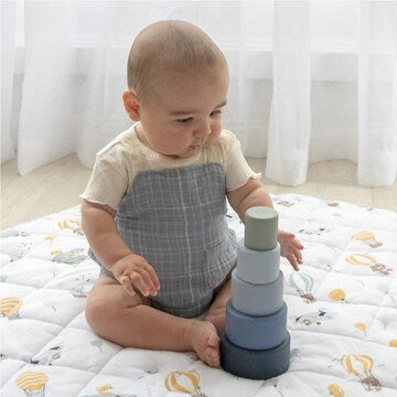 Playground BPA-Free Silicone Nesting Blocks. (New)