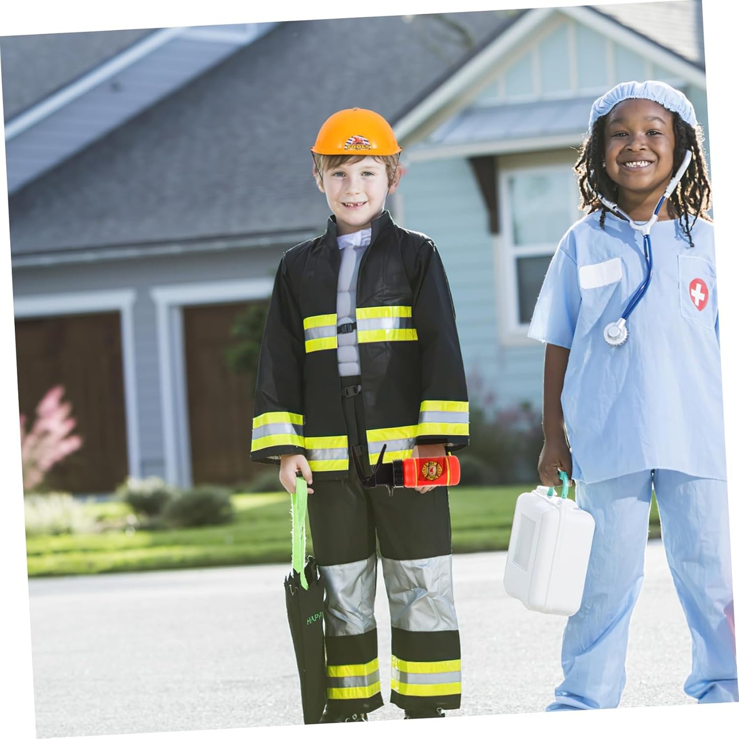 Simulation Helmet Worker Caps For children