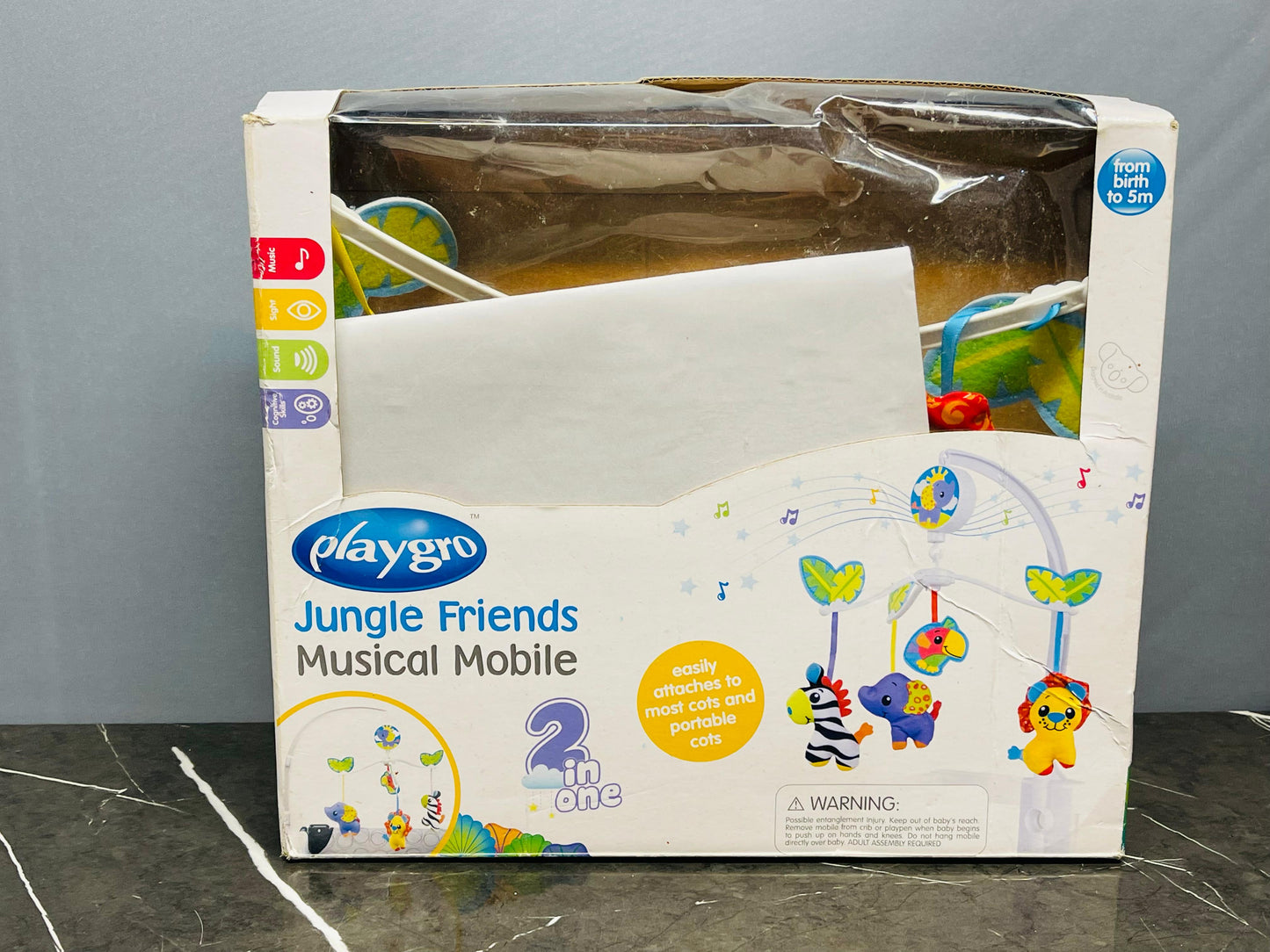 Playgro Jungle Friends Musical Mobile. (500 advance)