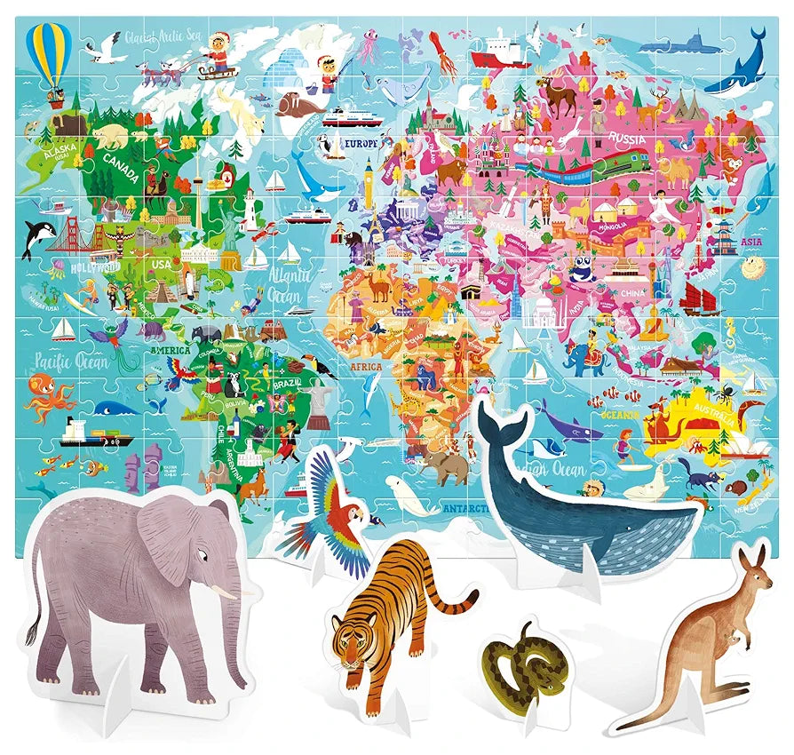 Headu World Tour Giant Puzzle.