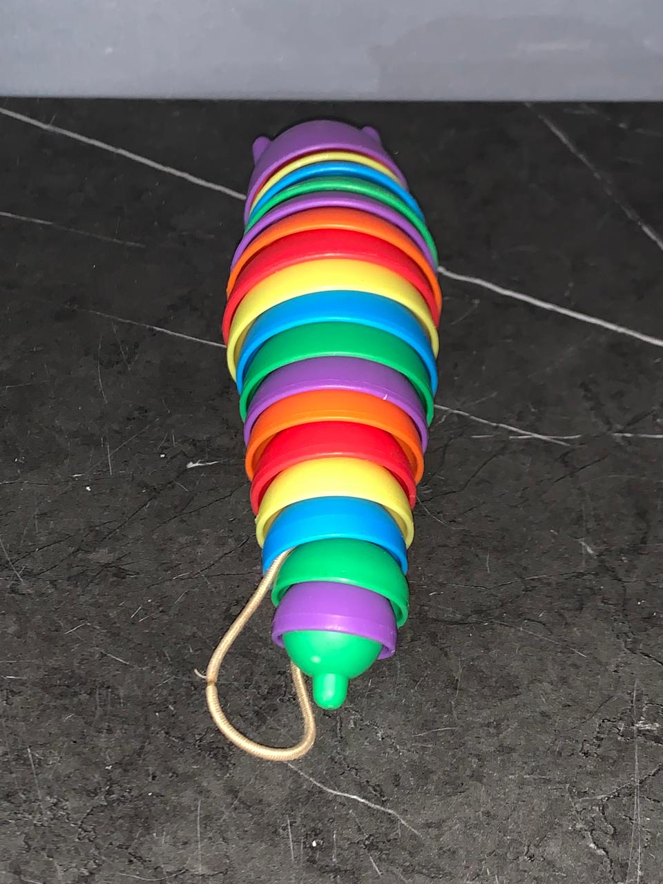 Colourful Fidget Slug. (0003AA)