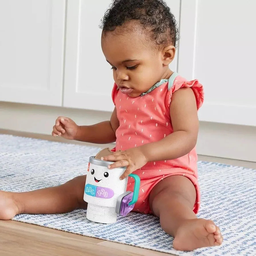 Fisher-Price Laugh & Learn Wake Up & Learn Coffee Mug.