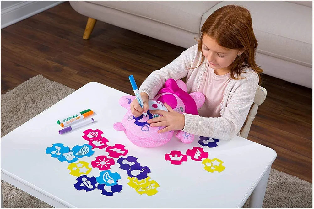 Doodle Bear The Original Washable Marker Set with Stencils.