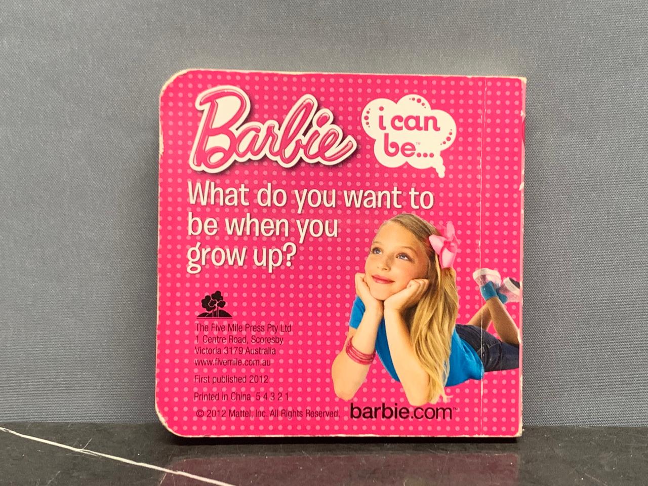 Barbie Dream Job Board Book.