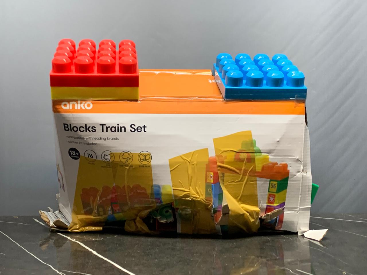 Anko Blocks Train Set.