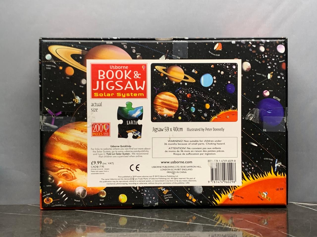 Usborne Jigsaw: The Solar System. (065Aa) (puzzle only)