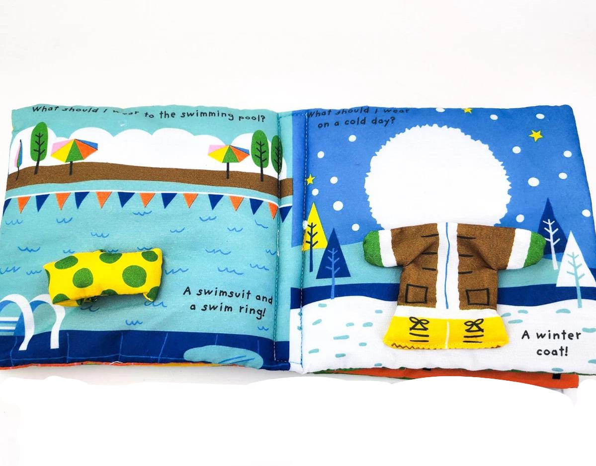 Melissa And Doug Fabric Book - What Should I Wear.