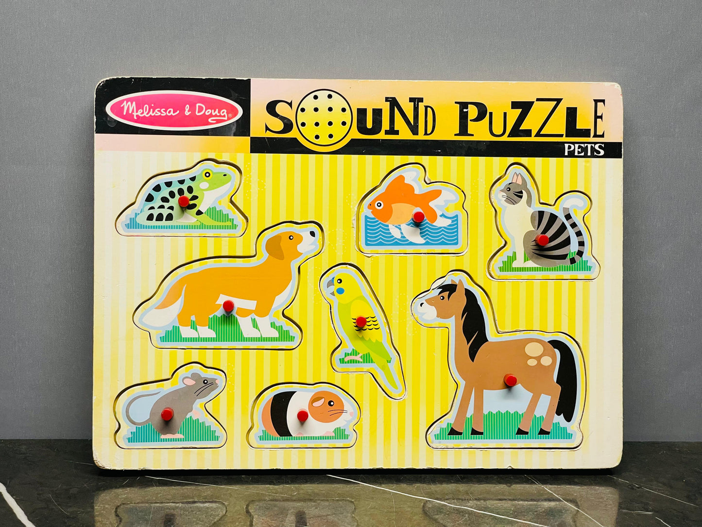 Melissa & Doug Pets Sound Puzzle.