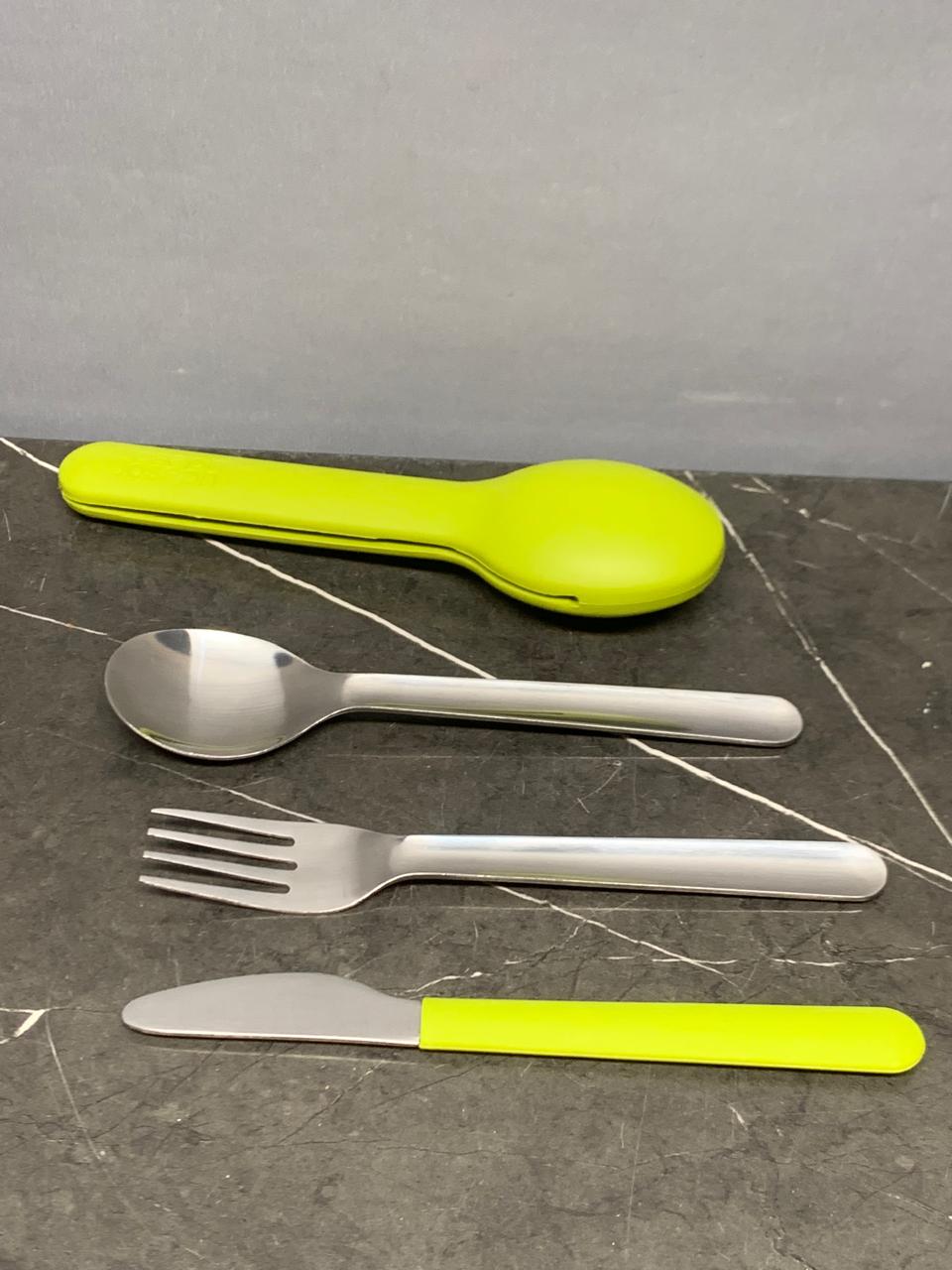 Joseph Joseph GoEat On-the-go stainless steel Cutlery Set.