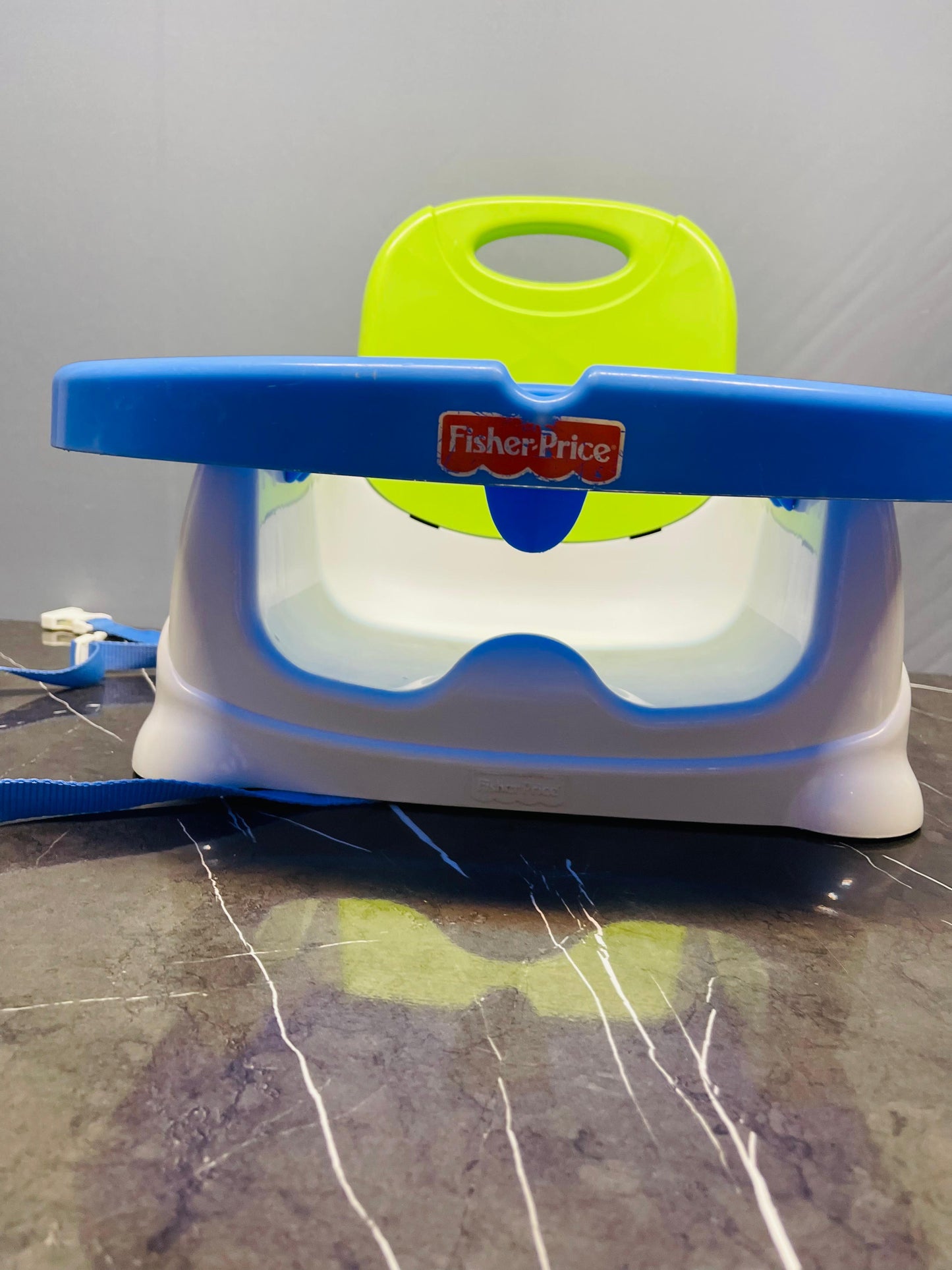 Fisher Price Healthy Care Booster Seat (only blue tray available) (500 advance)