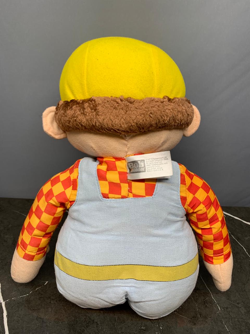 Bob the Builder plush toy.