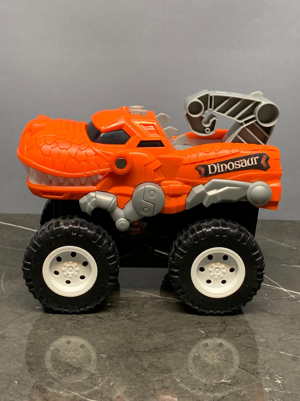Roaring Adventures with the Dinosaur Monster Truck.