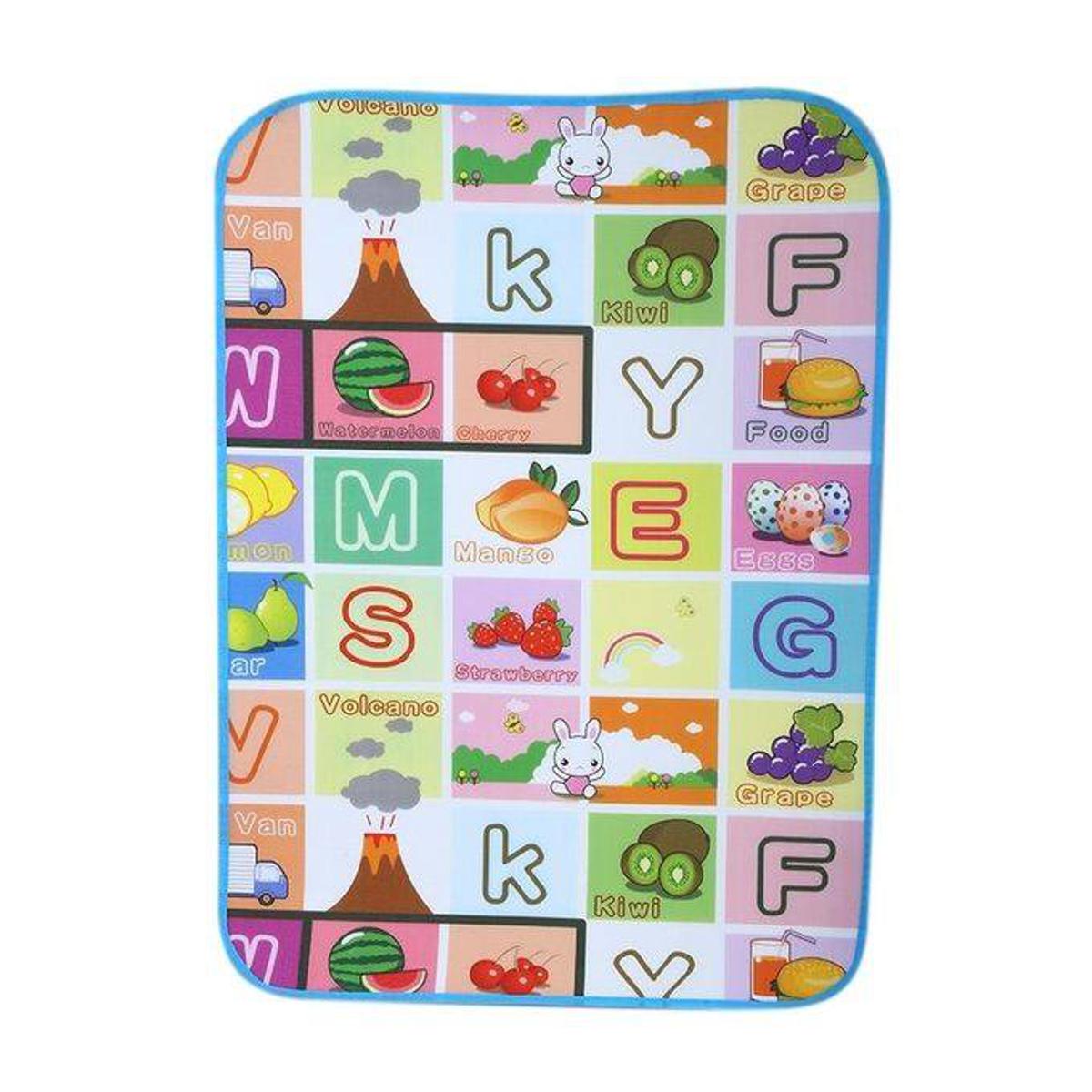 Double-Sided Educational Play Mat