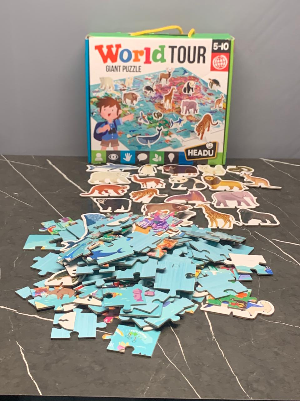 Headu World Tour Giant Puzzle.