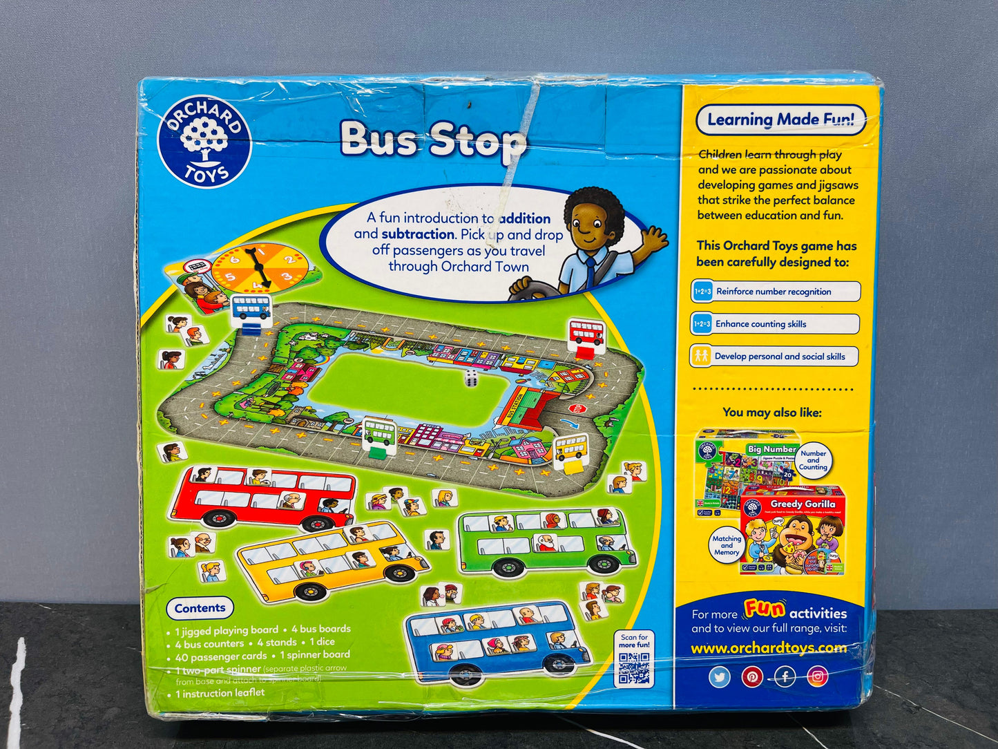 Orchard Toys Moose Games Bus Stop (few pieces missing)