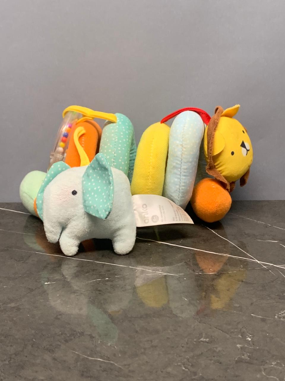 Anko Spiral Pram Toy - Zoo.