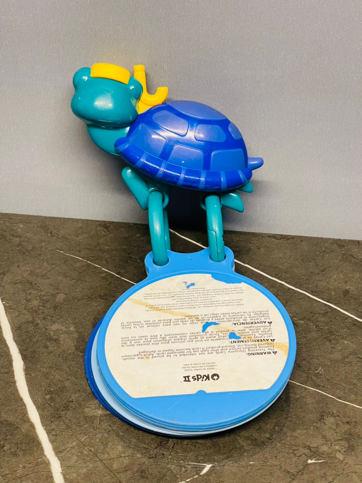 Baby Einstein Turtle with Multilingual Discovery Cards