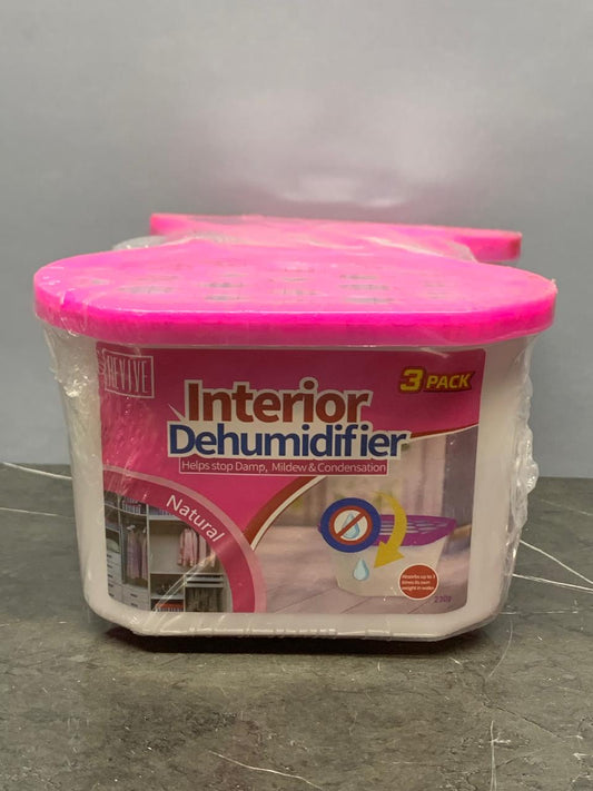 Revive Interior Dehumidifier (new)(pack of 3)