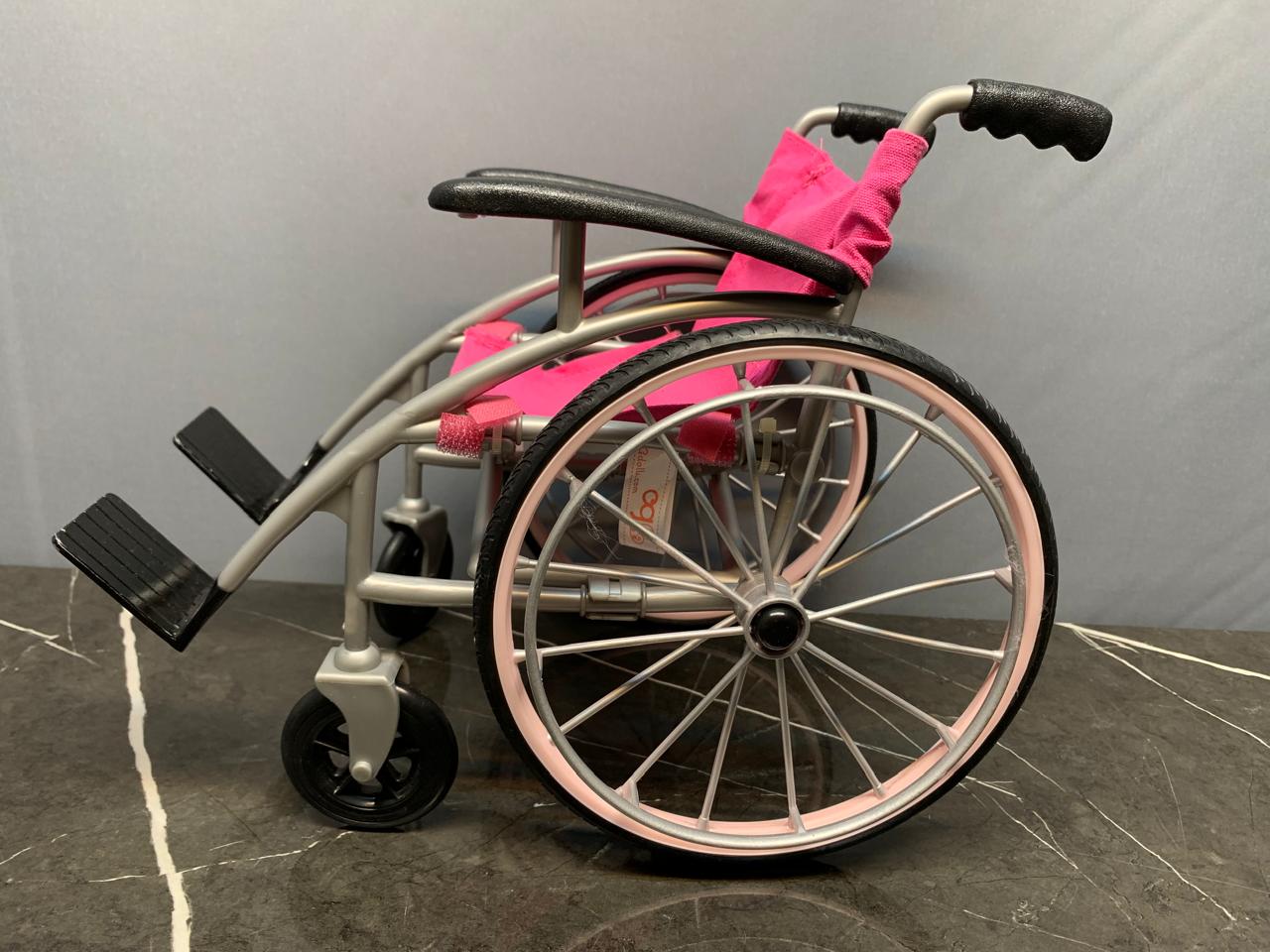 Our Generation Pink Wheelchair.