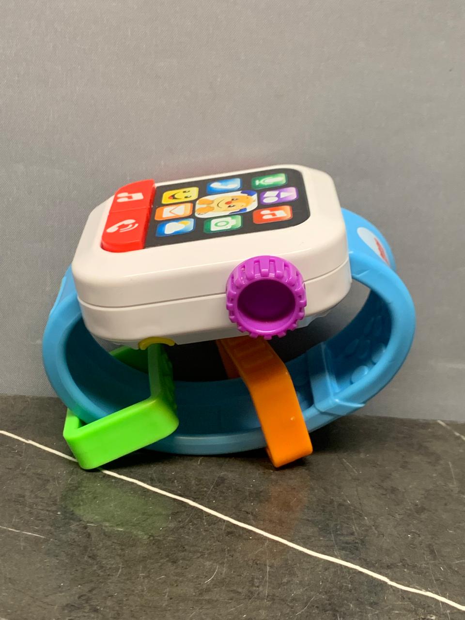 Fisher-Price Baby to Toddler Toy Laugh & Learn Time to Learn Smartwatch.