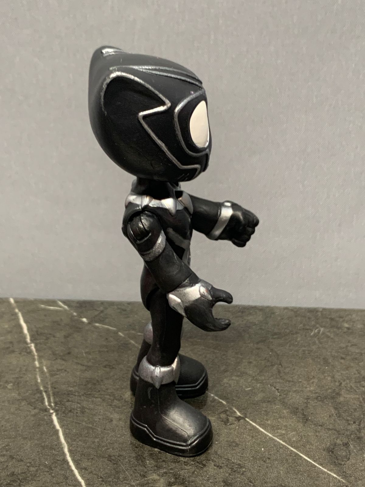 Marvel Spidey and His Amazing Friends Black Panther action figure.