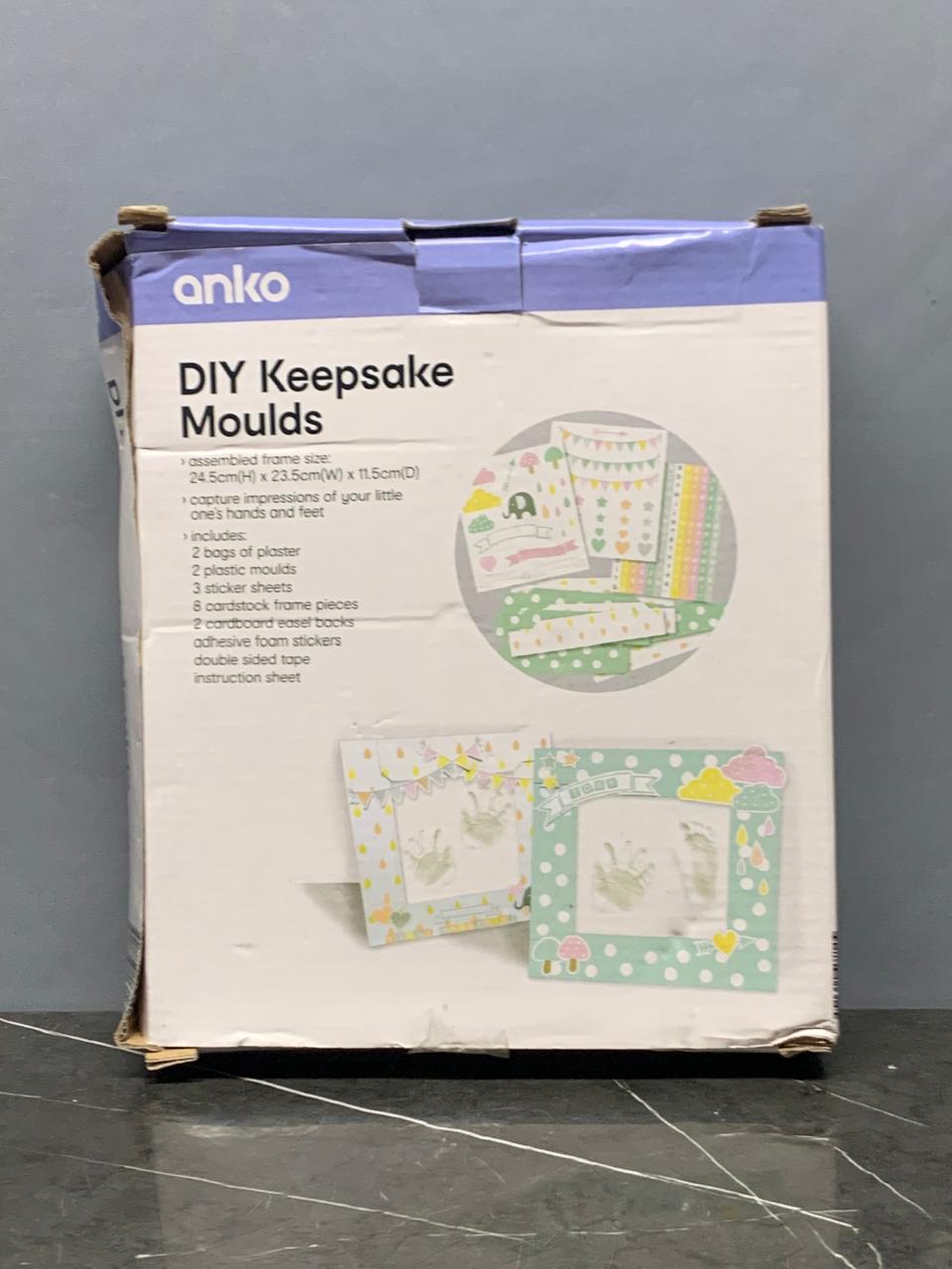 Anko DIY Keepsake Moulds kit.