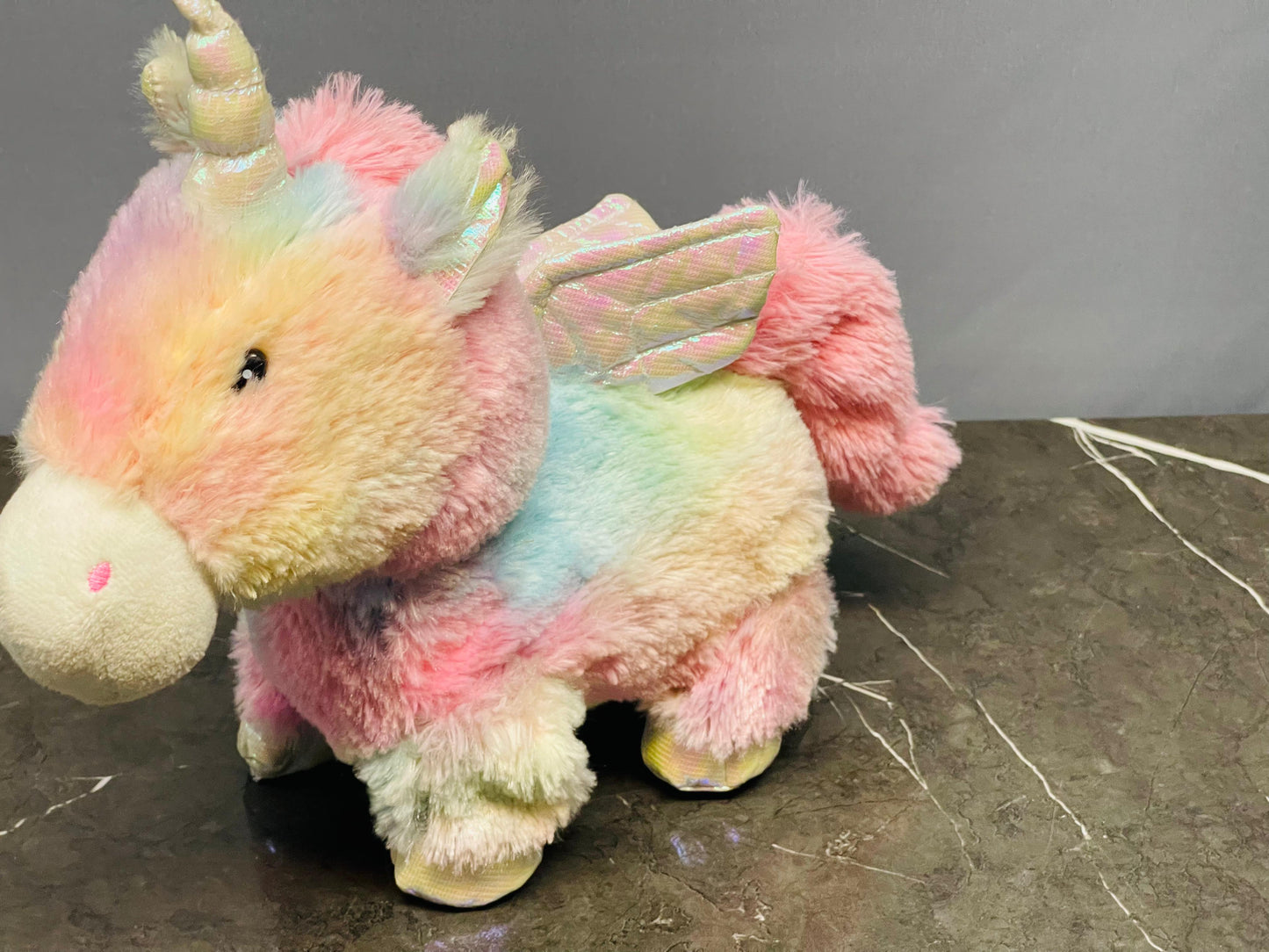 Cuddle Barn Magical Unicorn Leash & Wings Starlight.