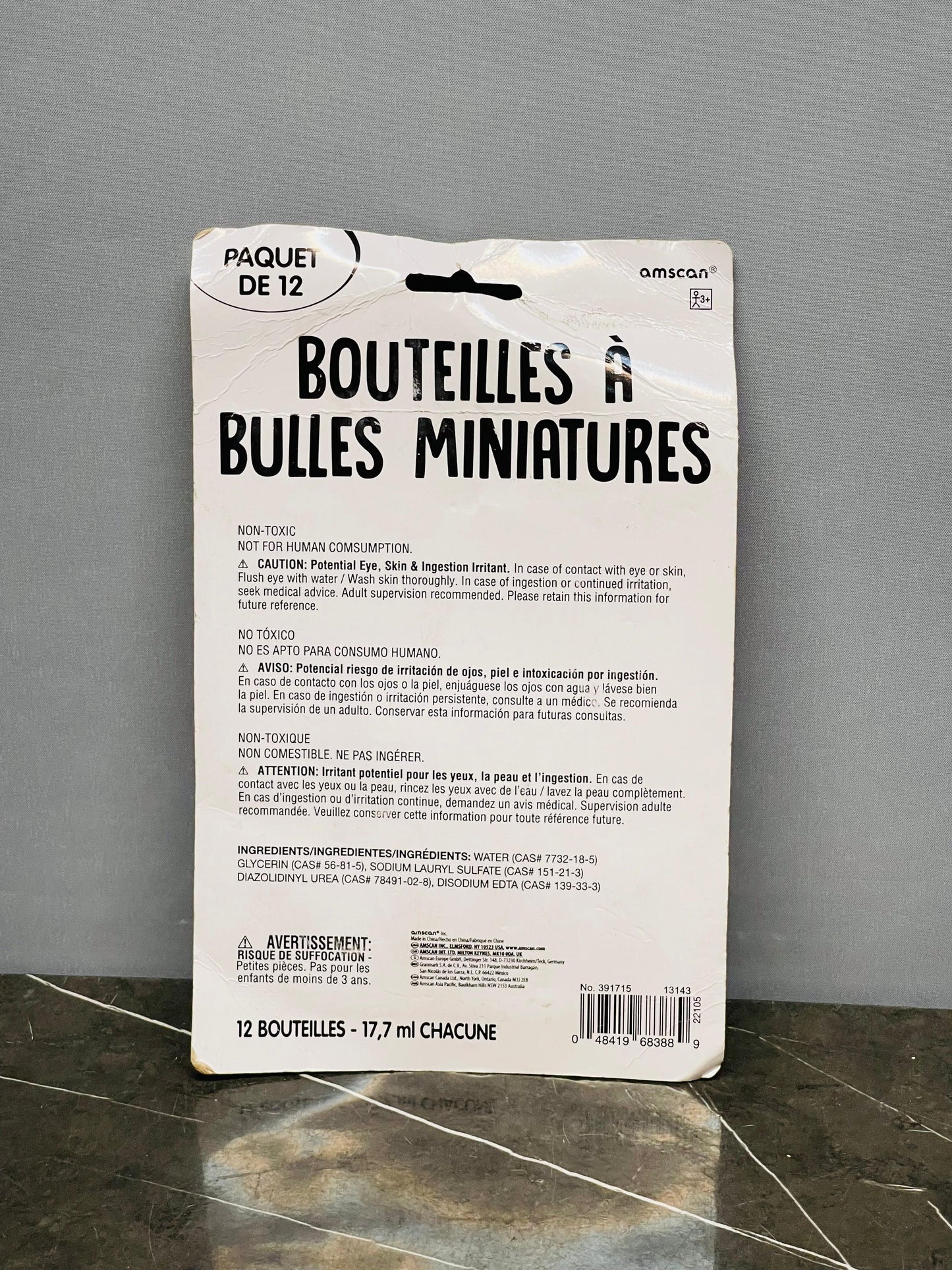 Amscan Mini Bubbles (Pack of 12)
