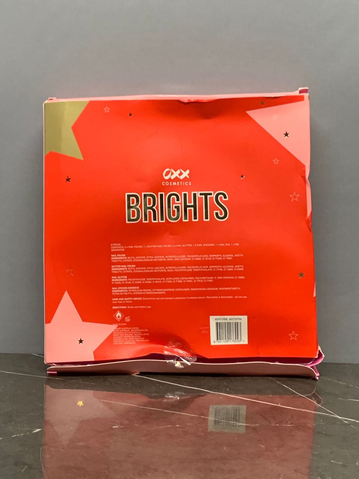OXX Cosmetics "Brights" Nail Art Kit. (New)
